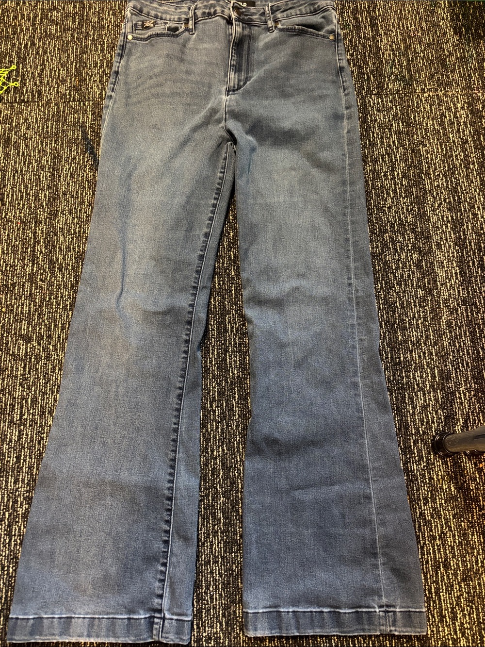 Karl Lagerfeld Classic Flare Jeans in Medium Blue